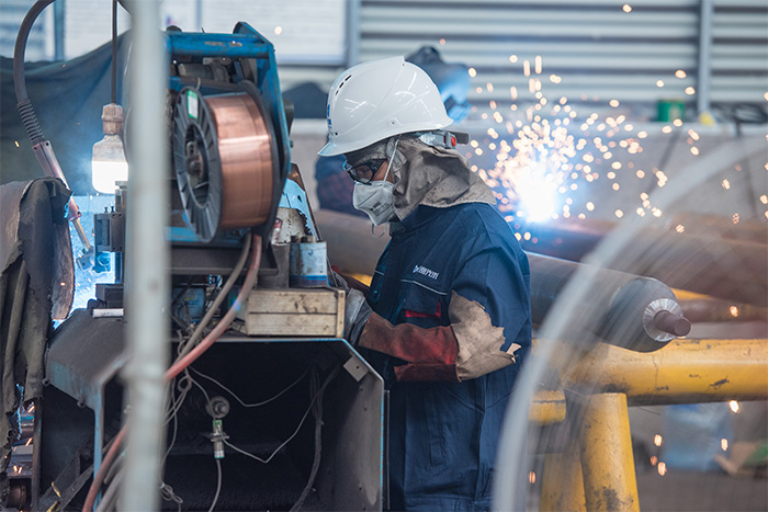 邵武网架焊接车间